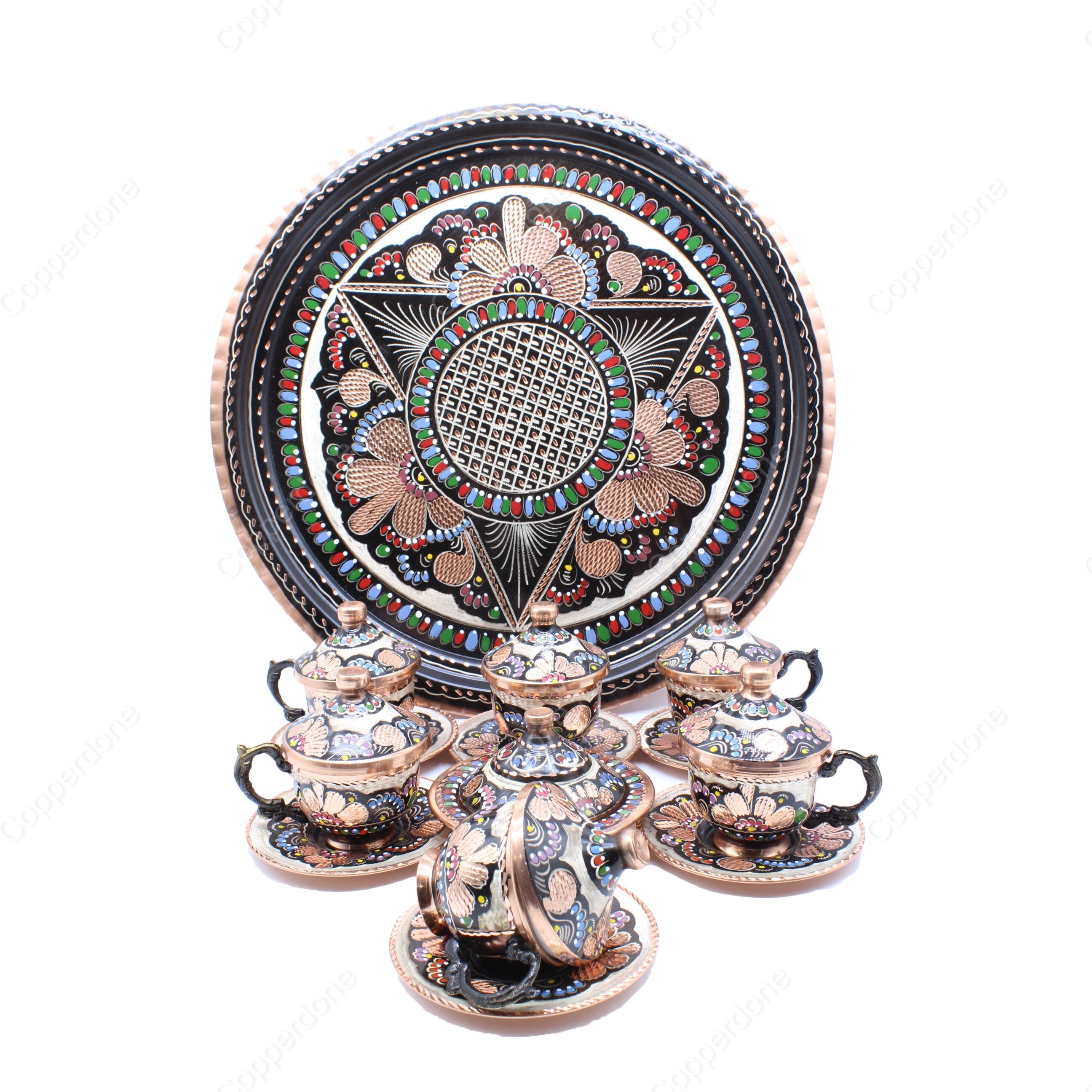 Copper Coffee Serving Sets