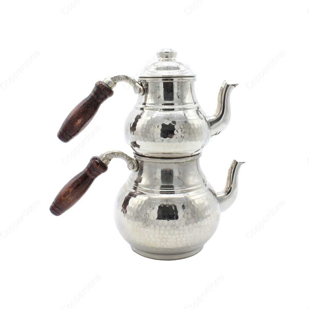 Traditional Teapot Stainless Steel Caydanlik Turkish Double Kettles S,M,L