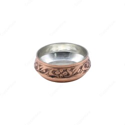 Copperdone Handmade Handcrafted Copper Candy Appetizer Sauce Dessert Serving Bowl Antique Copper Color - 1
